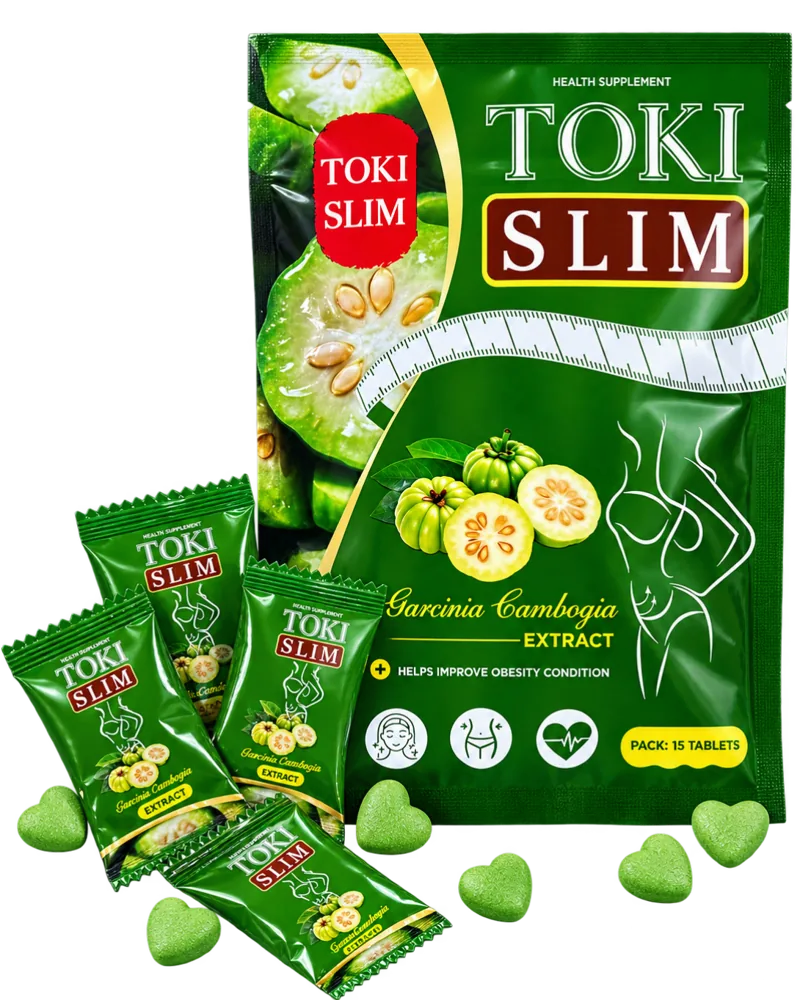 Túi TOKI SLIM màu xanh lá, 15 viên